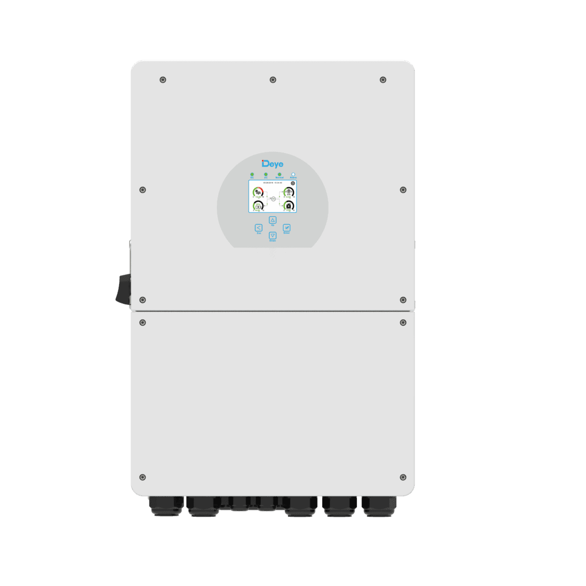 Гибридный инвертор Deye SUN-16K-SG01LP1-EU — 16 кВт, 1 фаза, 3 MPPT